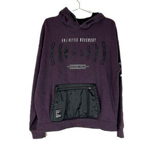 C&A Unlimited Movement Download Hoodie Gaming Boy's 14 Purple